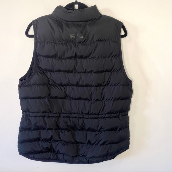 Fabletics Essential XL Black Puffer Vest - Picture 3 of 6